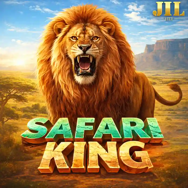 Safari King online slot game interface
